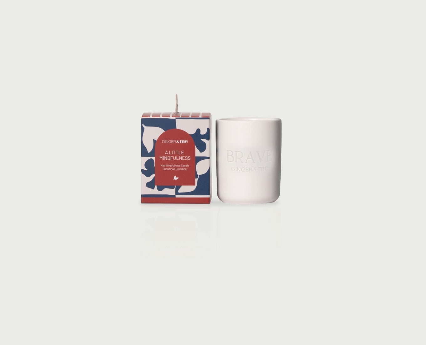 Mini Candle Xmas Ornament