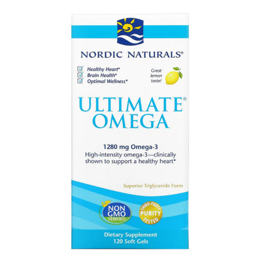 Ultimate Omega, Lemon, 640 mg | Nordic Naturals